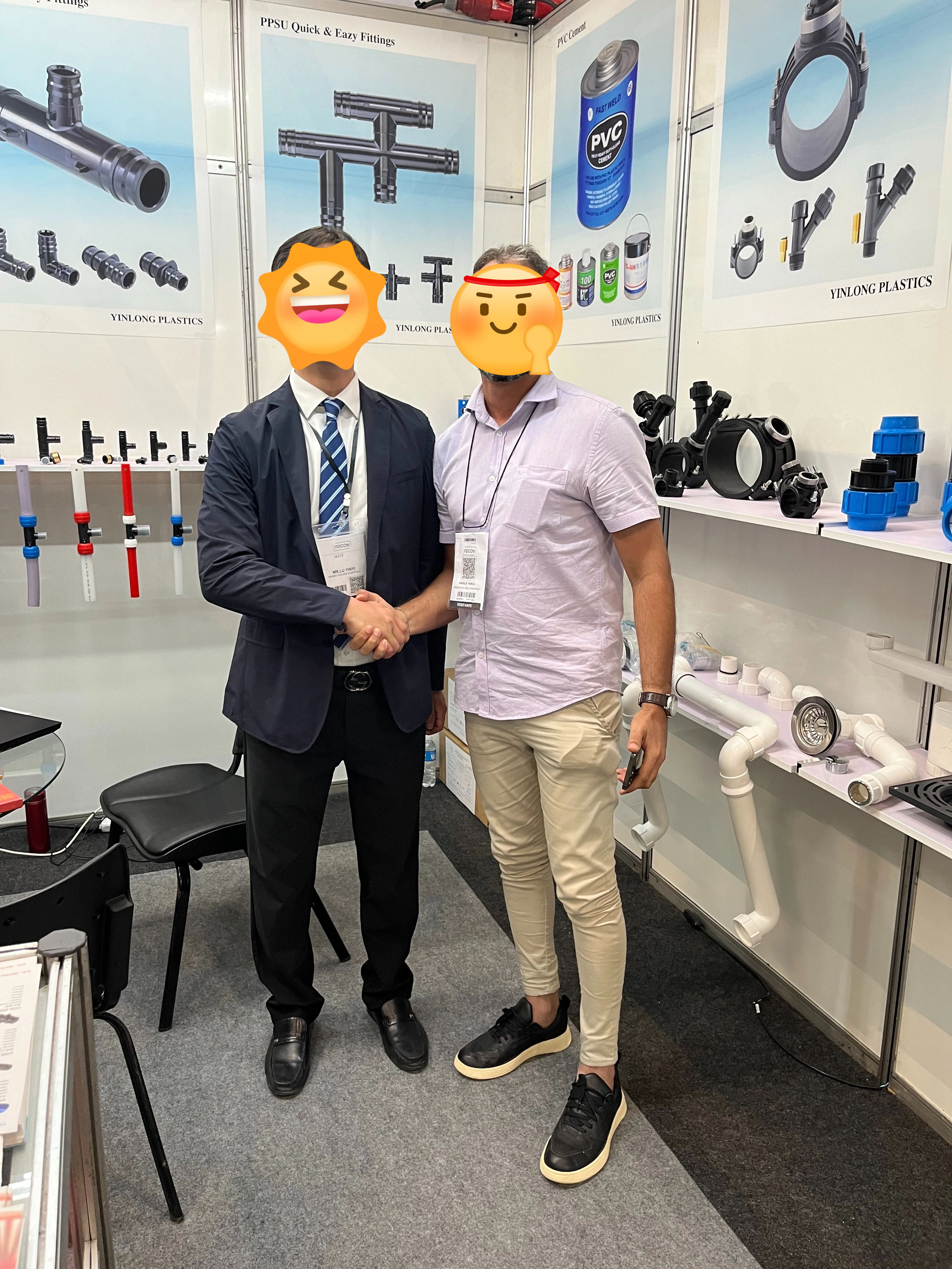 Meeting a new partner in Brazil